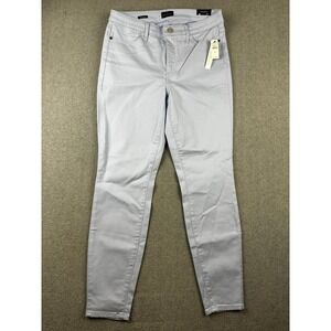 Talbots Jeans Womens 8 Light Blue Jegging High Waist Skinny Ankle Length Stretch